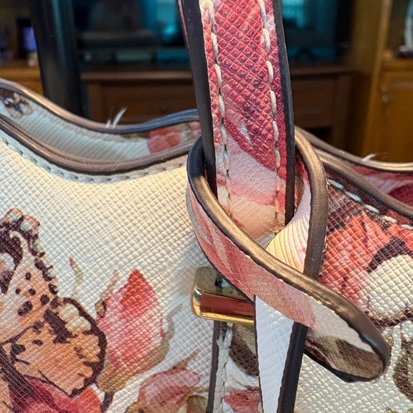 Aldo Floral Shoulder Bag w/Crossbody Strap NWOT - Picture 6 of 9